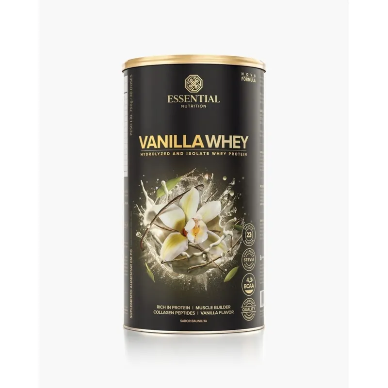 Vanilla Whey 750g Essential Nutrition