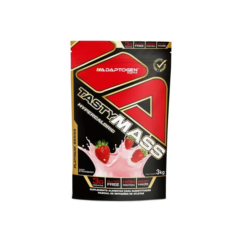 Tasty Mass Hipercalórico 3kg Refil Adaptogen