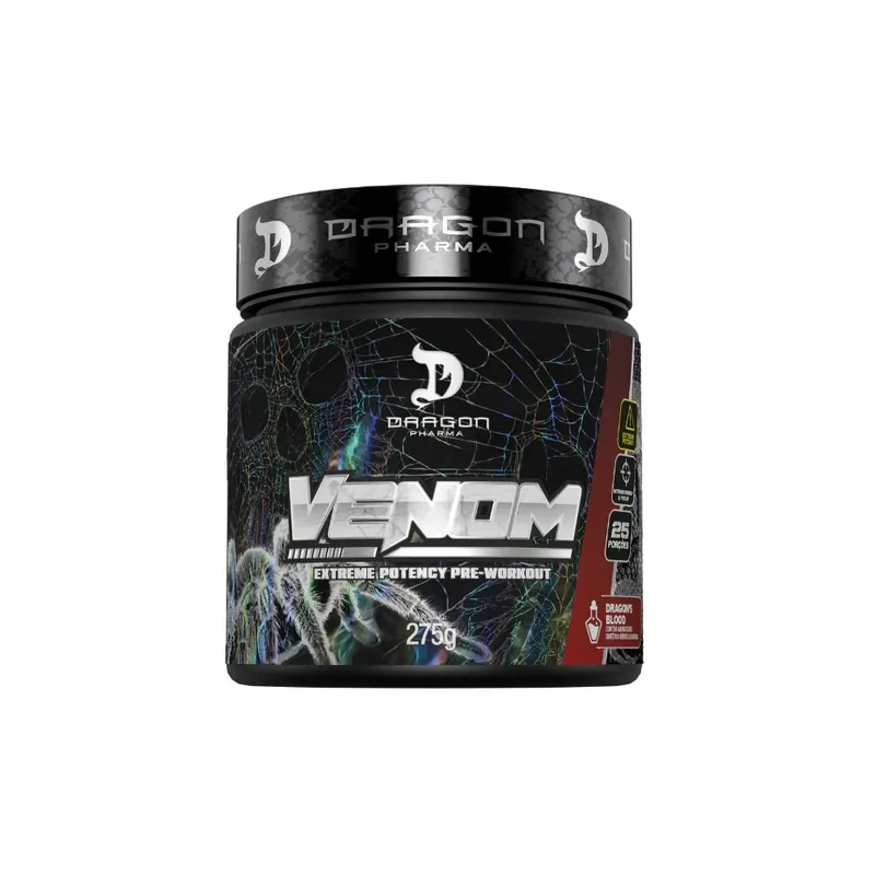 Venom Extreme Potency Pré Workout 275g Dragon Pharma
