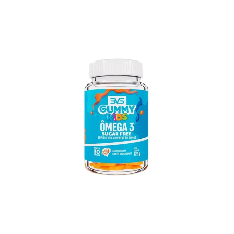 Kids Omega 3 Sugar Free 30 Gomas 3VS Nutrition