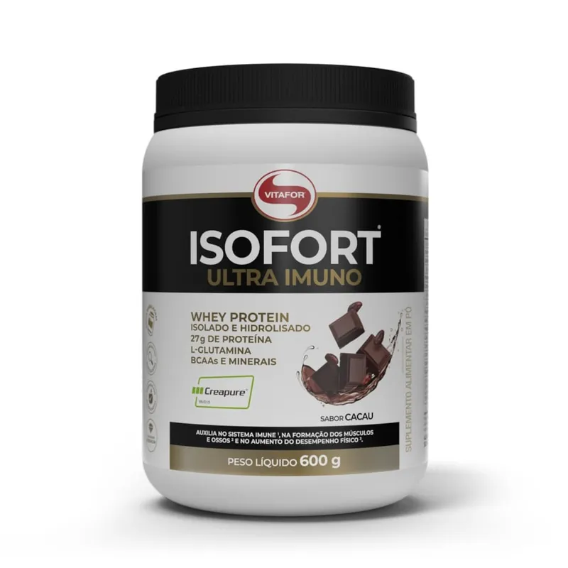 Isofort Ultra Imuno 600g Cacau Vitafor