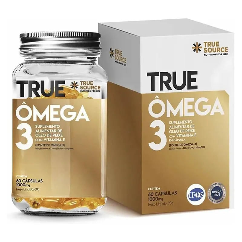True Omega 3 1000mg 60 Cápsulas