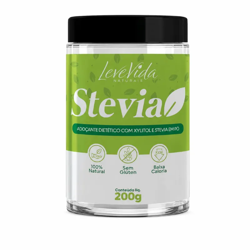 Stevia 100% Pura Absolut Nutrition 200g
