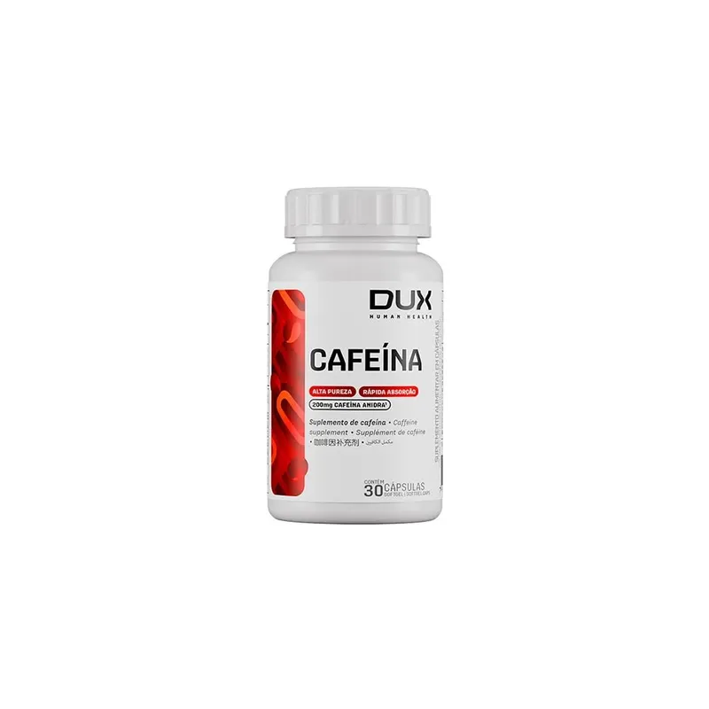 Cafeína 30 Cápsulas Dux Nutrition