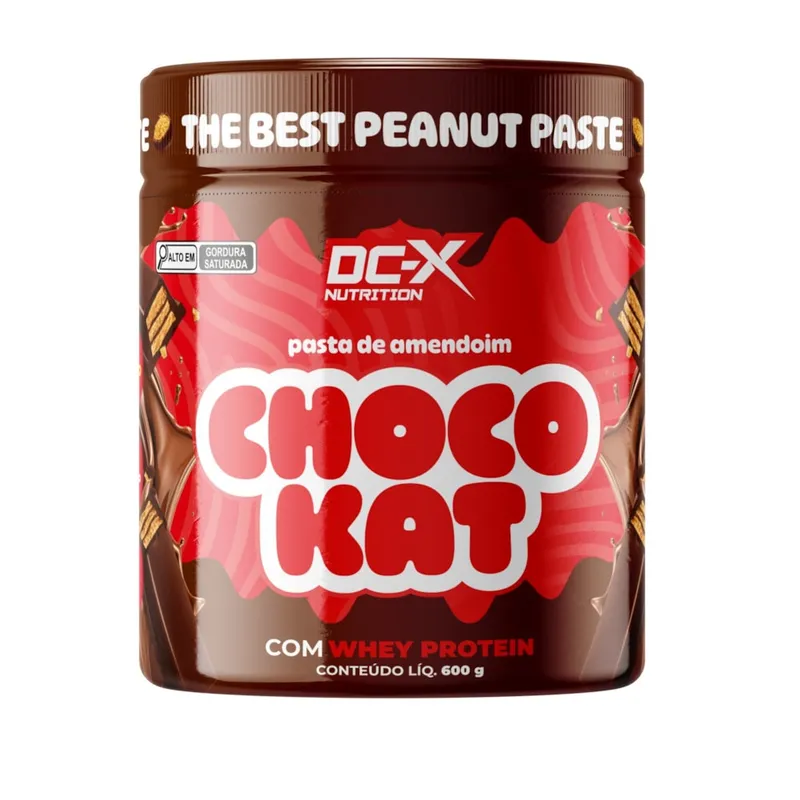 Pasta de Amendoim Gourmet 600g Chocokat DCX Nutrition
