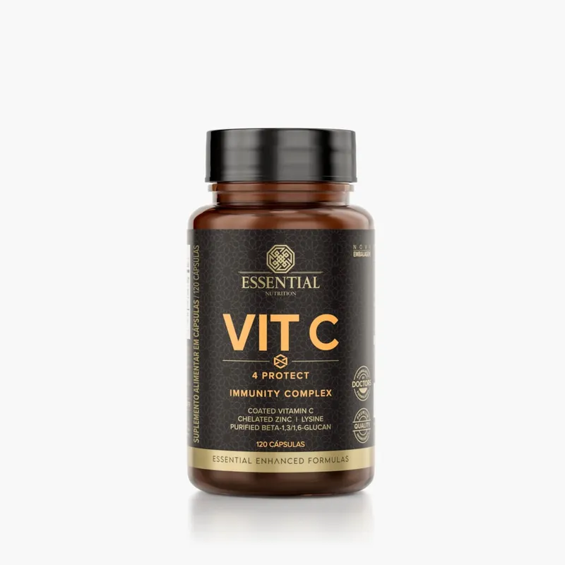 Vitamina C 60 Cápsulas Essential Nutrition