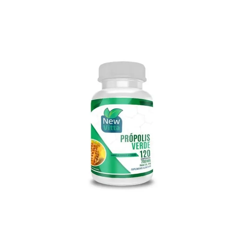 Própolis Verde 120 Comprimidos 700mg New Vitta