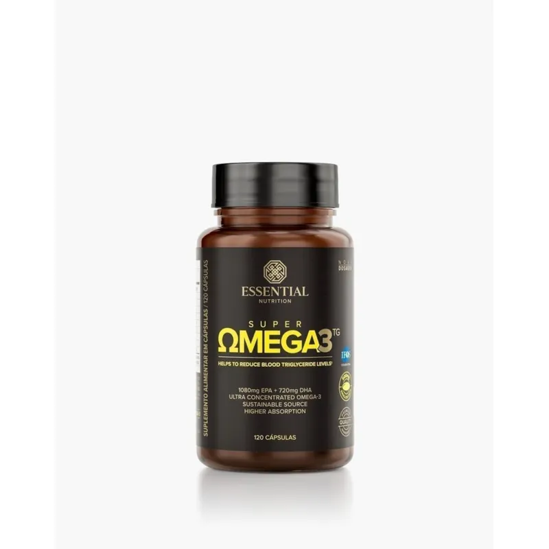 Super Omega-3 TG 120 Cápsulas Essential Nutrition