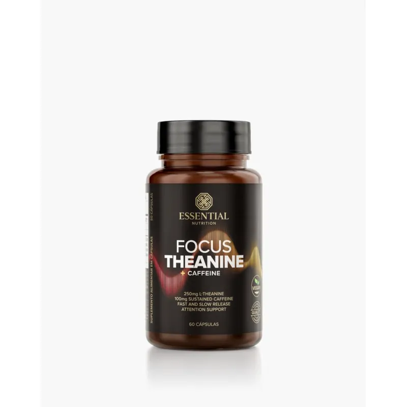 Focus Theanine 60 Cápsulas Essential Nutrition
