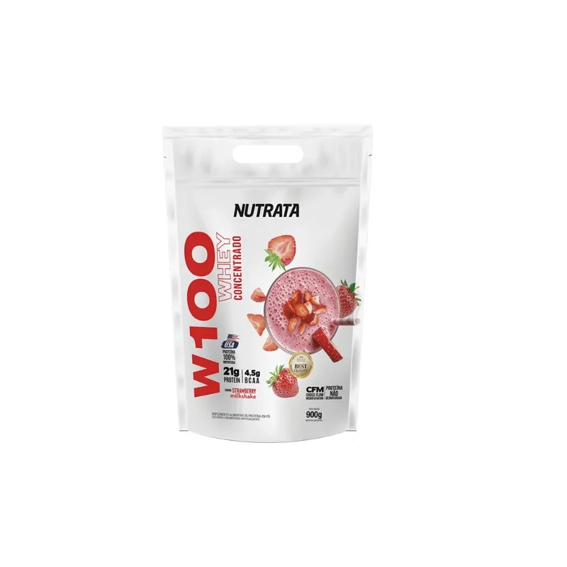 Whey 100% 900g Refil Nutrata