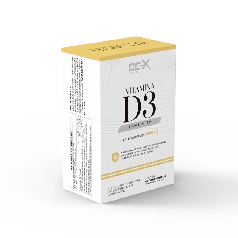 Vitamina D3 Immunity DCX Clinical 30 Cápsulas