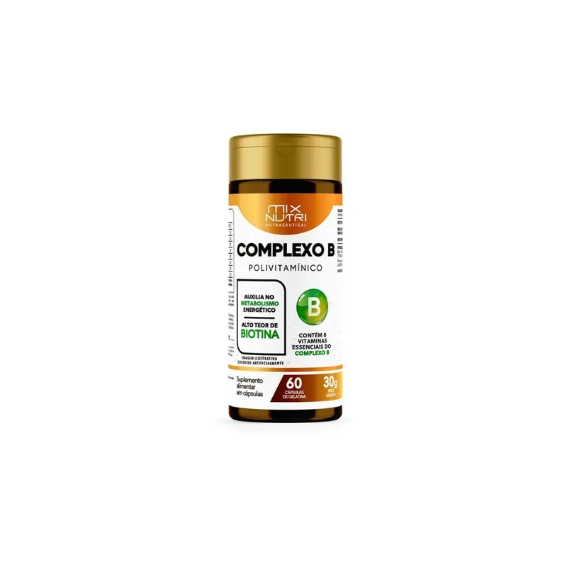 Complexo B 60 Cápsulas MIX Nutri