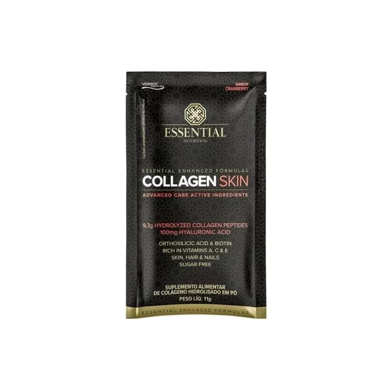 Unidade Collagen Skin Cranberry Sachês 11g Essential Nutrition