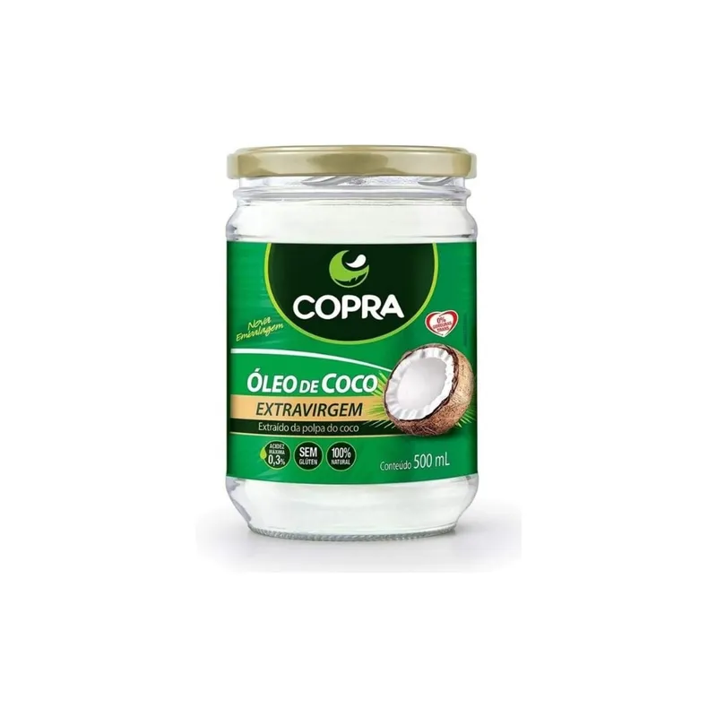 Óleo de Coco Extra Virgem 500ml Copra