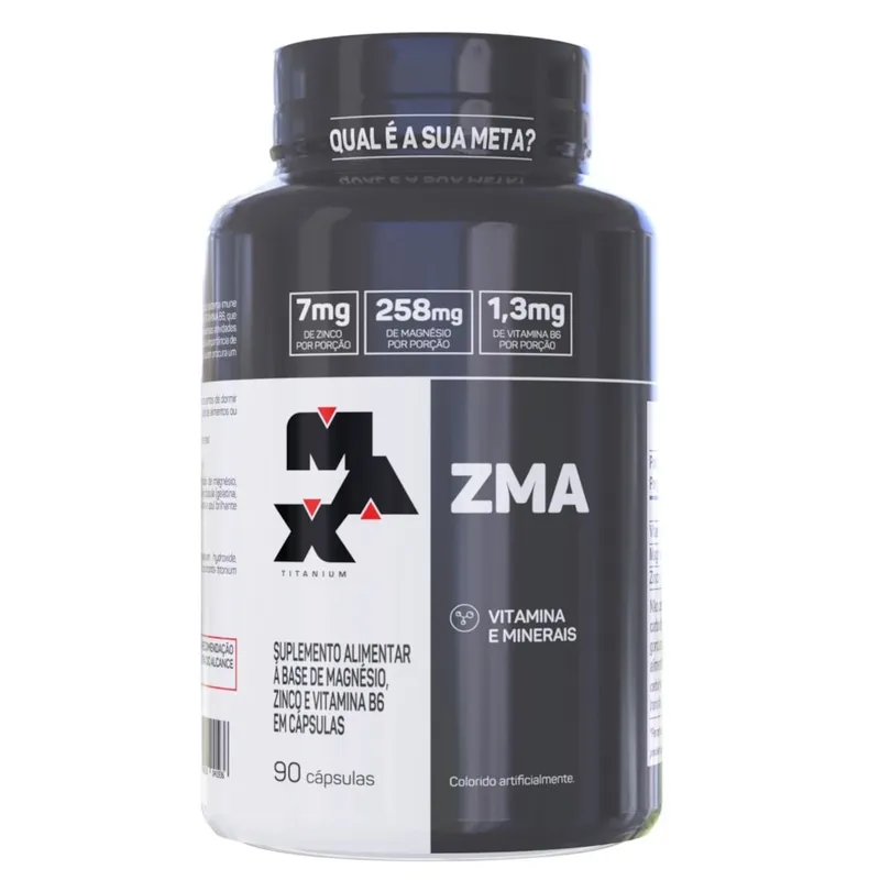 ZMA 90 Cápsulas Max Titanium