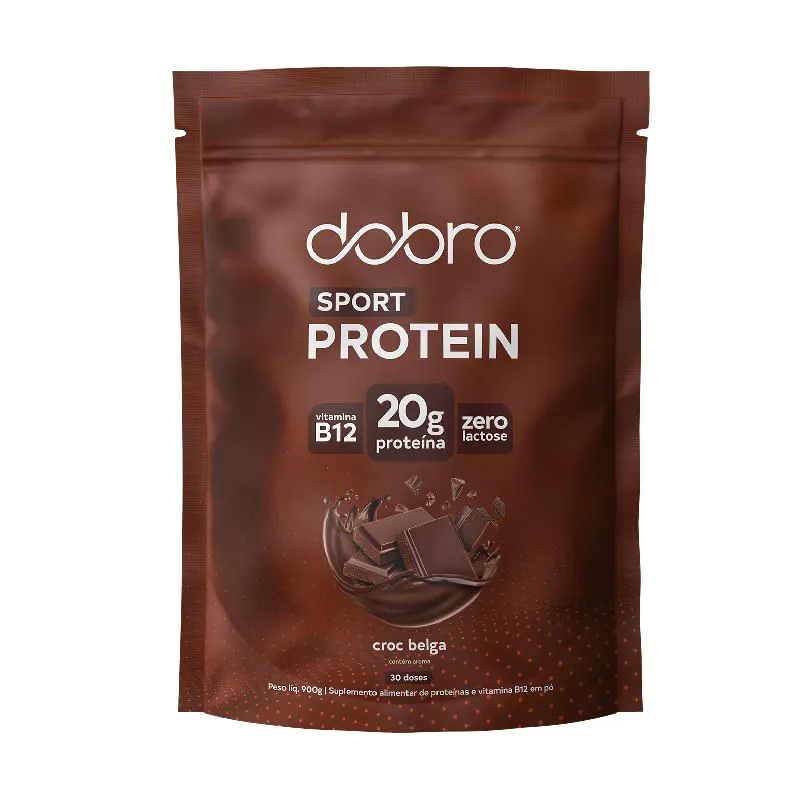 Sport Protein Pouch Croc Belga Dobro 900g