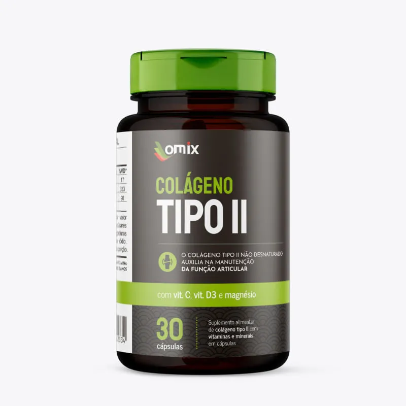 Colágeno Tipo II Omix 30cáps