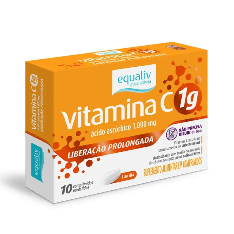 Vitamina C 1g Equaliv 10comp