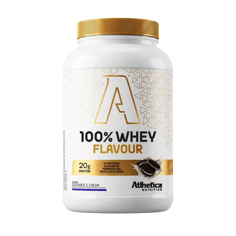 Whey 100% Flavour (Pote 900g) Cookies&Cream
