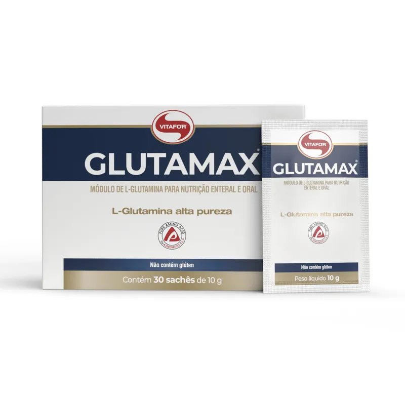 GLUTAMAX®: L-Glutamina 30 Sachês 10g