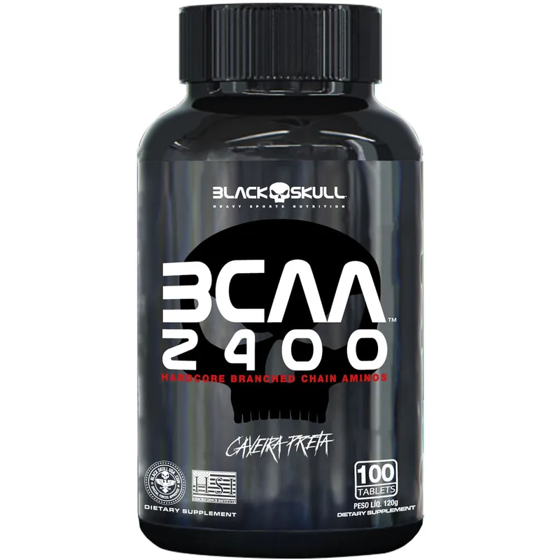 BCAA 2400 - Aminoácidos - 100 Tablets