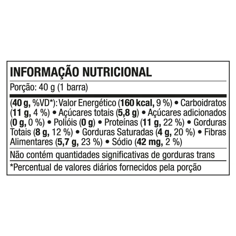 Body Protein Barra Cacau Equaliv 40g