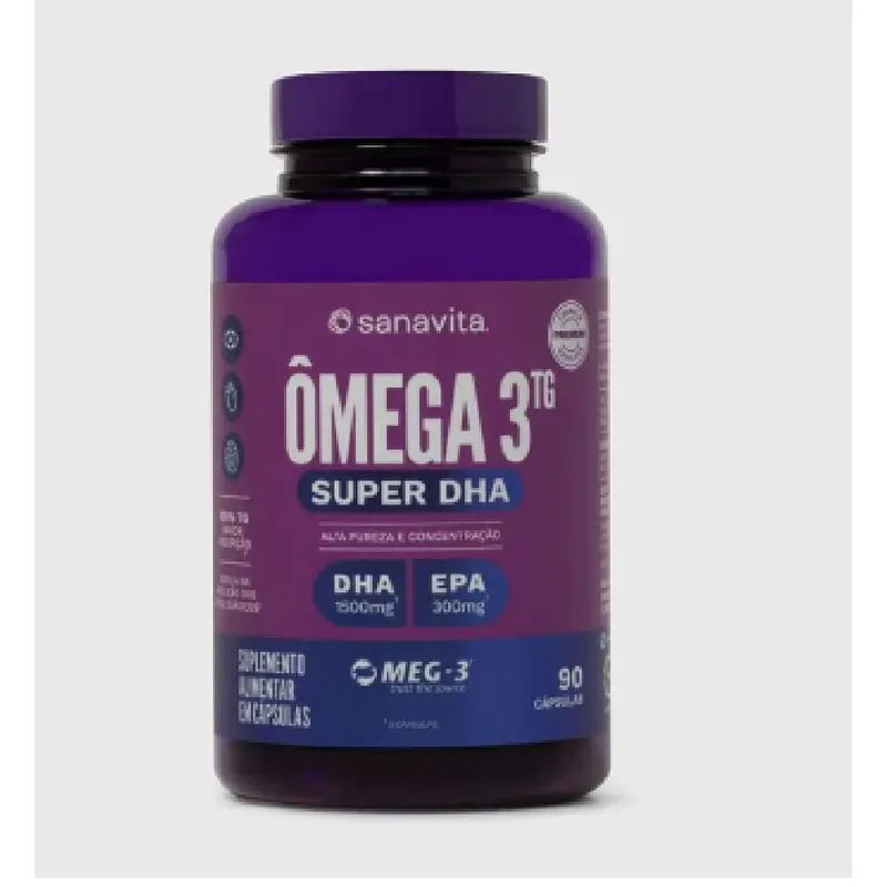 Omega 3 TG Super DHA Sanavita 90caps