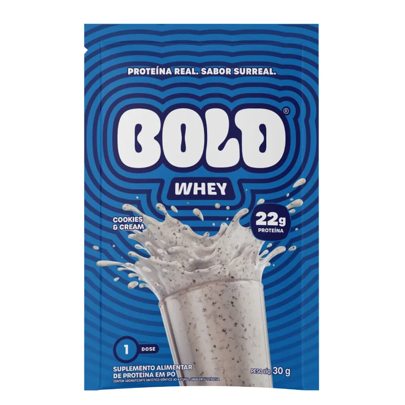 Whey Cookies & Cream Bold 30g