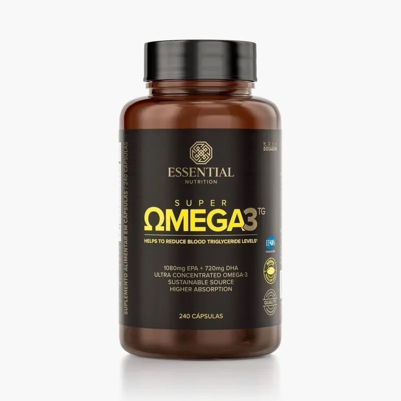 Super Omega 3 TG Essential Nutrition 240caps