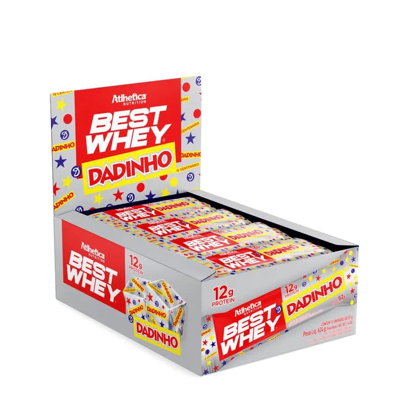 Best Whey Bar (Display com 12 Barras de 52g) Dadinho