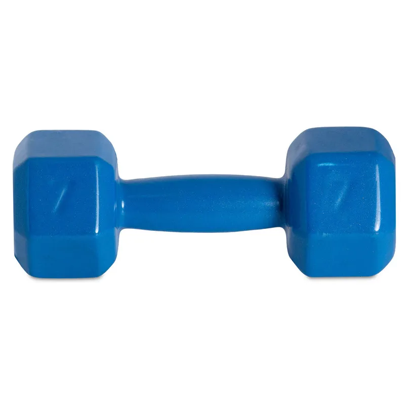 Halter Sextavado Emborrachado 7Kg Ferro PVC Azul S62 Acte