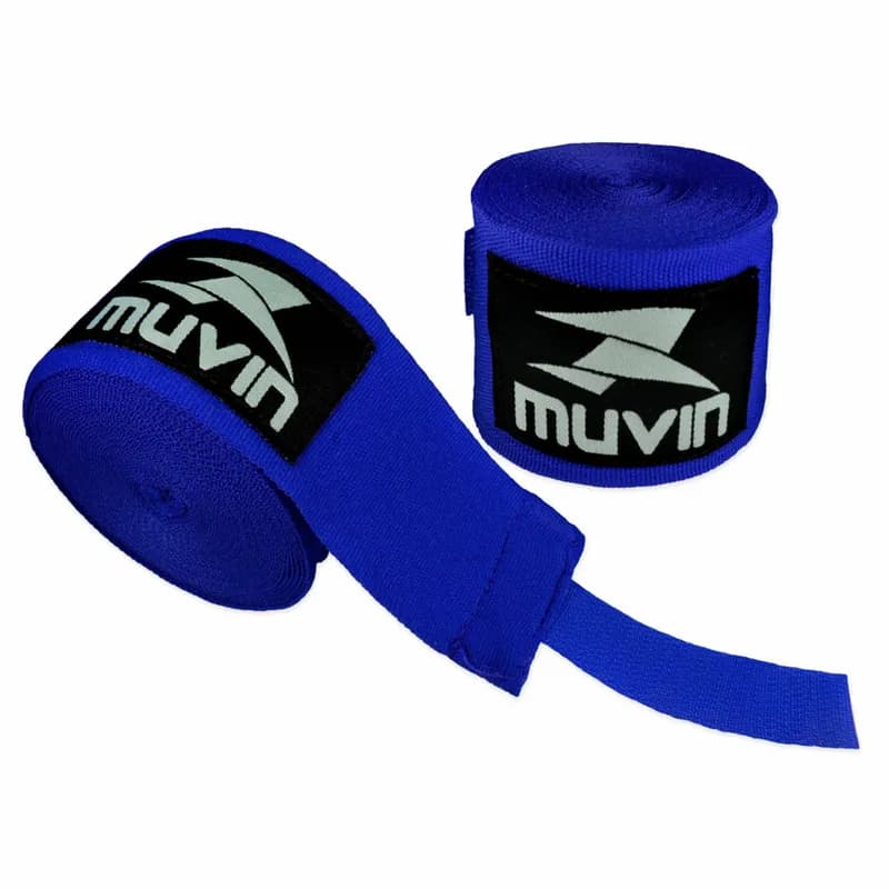 Bandagem Elástica Muvin 5m Estilo Mexicano para Boxe, Muay Thai e MMA