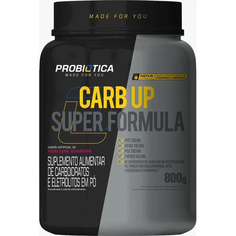 Carboidrato Energético Carb Up Super Fórmula em Pó 800g