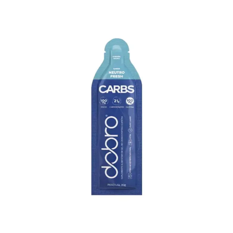 Carbs Gel Neutro Fresh com Cafeína Dobro 30g