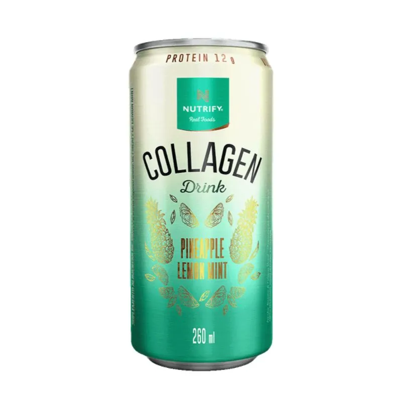 Collagen Drink Abacaxi Hortelã Limão Nutrify 260ml