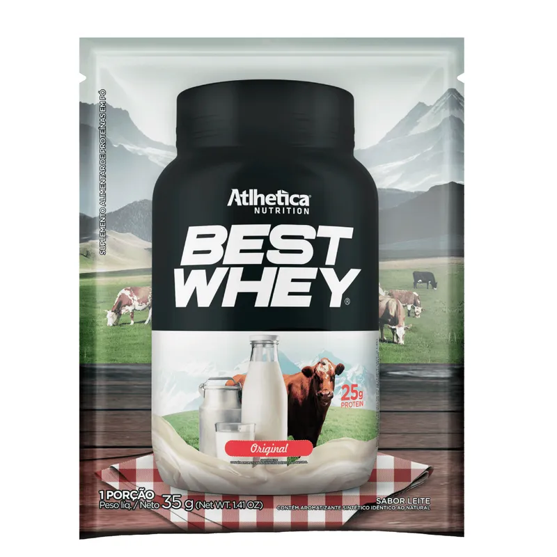 Best Whey Protein (Display com 15 Sachês de 35g) Tradicional