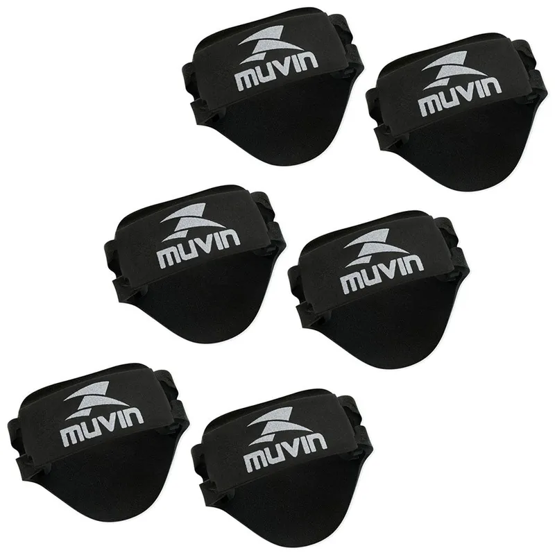 Kit 3 Pares de Luvas de Musculação em EVA Muvin Basics