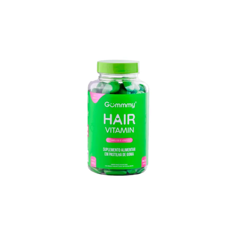 Hair Vitamin Maçã Verde Gummy 60Gomas