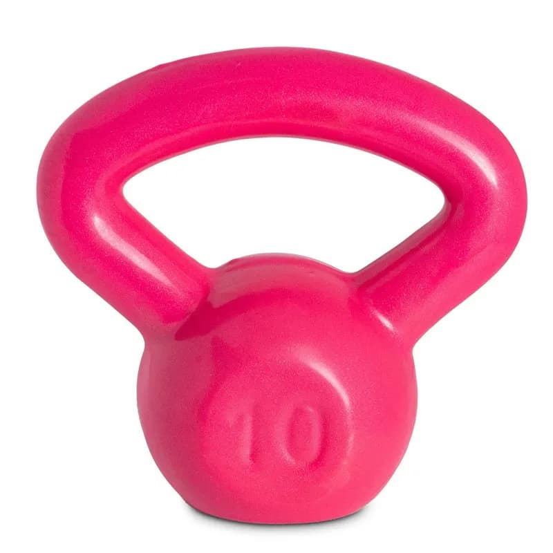Kettlebell Emborrachado 10kg, Rosa, S14-R, Acte Sports