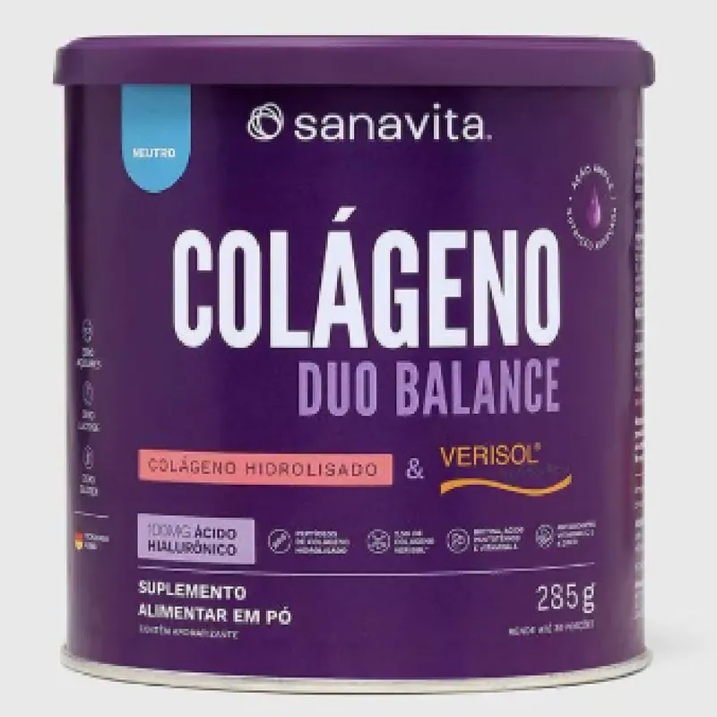 Colágeno Duo Balance Neutro Sanavita 285g