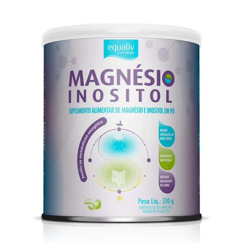 Magnésio Inositol Limão Equaliv 330g