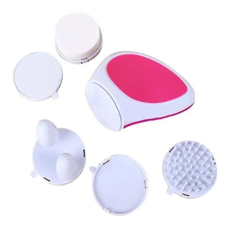 Aparelho Massageador Facial 5 em 1 Acessórios Limpeza Scuti