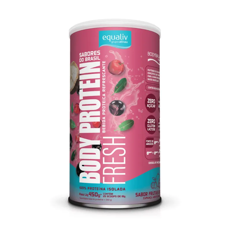 Body Protein Fresh Sabores do Brasil Equaliv 450g