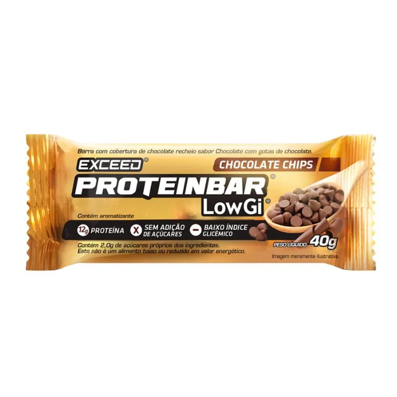 Exceed Proteinbar Lowgi Chocchips Advanced Nutrition 40g