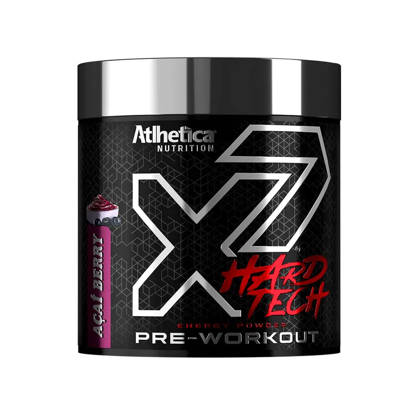 Pré Treino X7 Hard Tech (Pote 200g) Açaí Berry