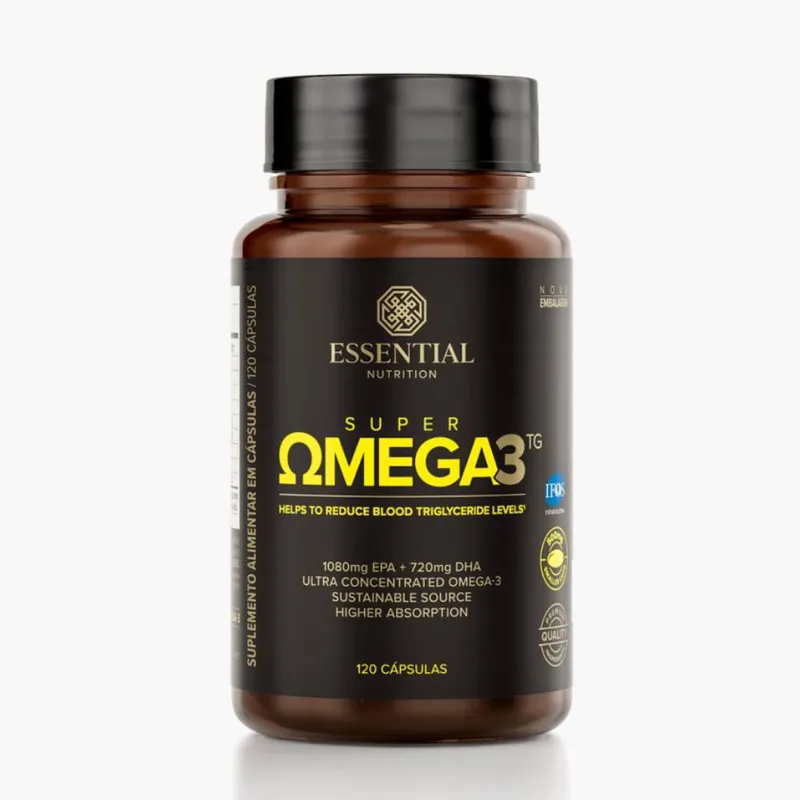 Super Omega 3 TG 500mg Essential Nutrition 120caps