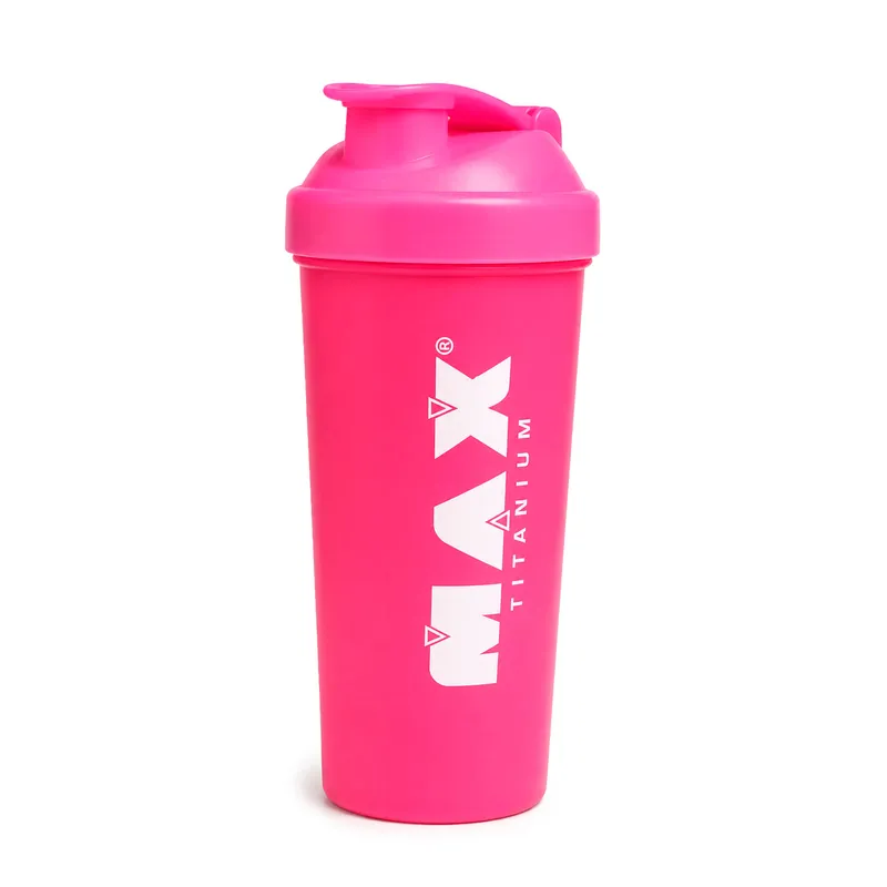 Coqueteleira Max Titanium 700ml Rosa