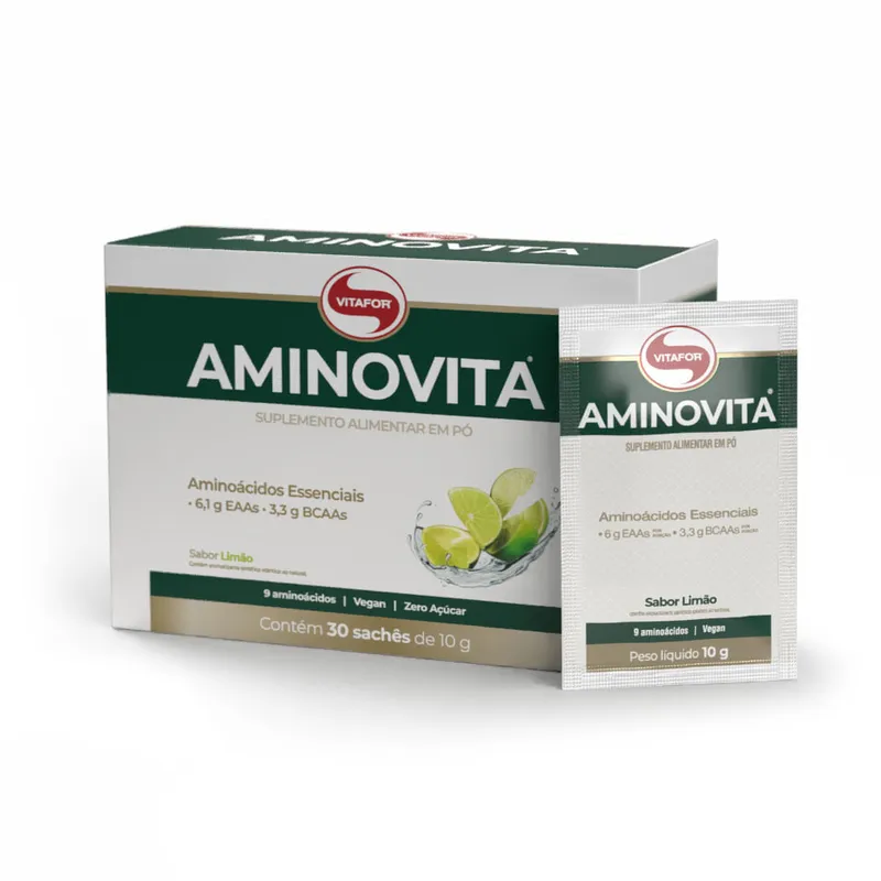 AMINOVITA® Sabor Limão 30 Sachês 10g