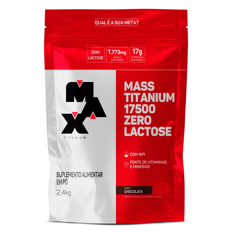 Mass Titanium 17500 ZERO LACTOSE 2,4kg