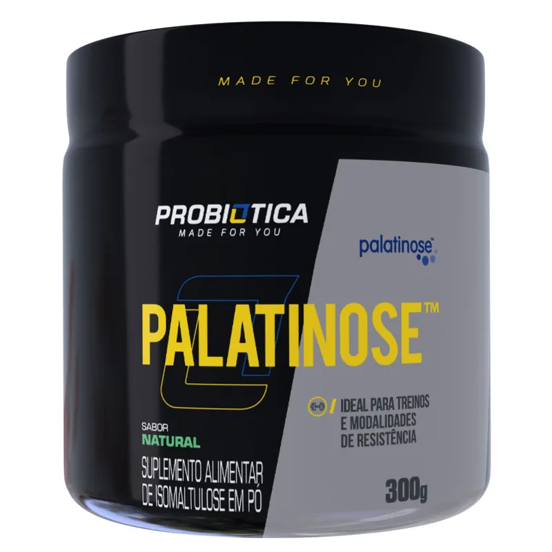 Palatinose Carboidrato de Baixo Índice Glicêmico 300g em Pó